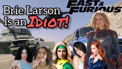 Brie Larson is an IDIOT! Captain Marvel star joins Vin Diesel's Fast and Furious Franchise! SimpCast