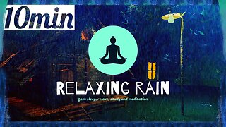 A journey to inner peace: 10-minute meditation under the rain