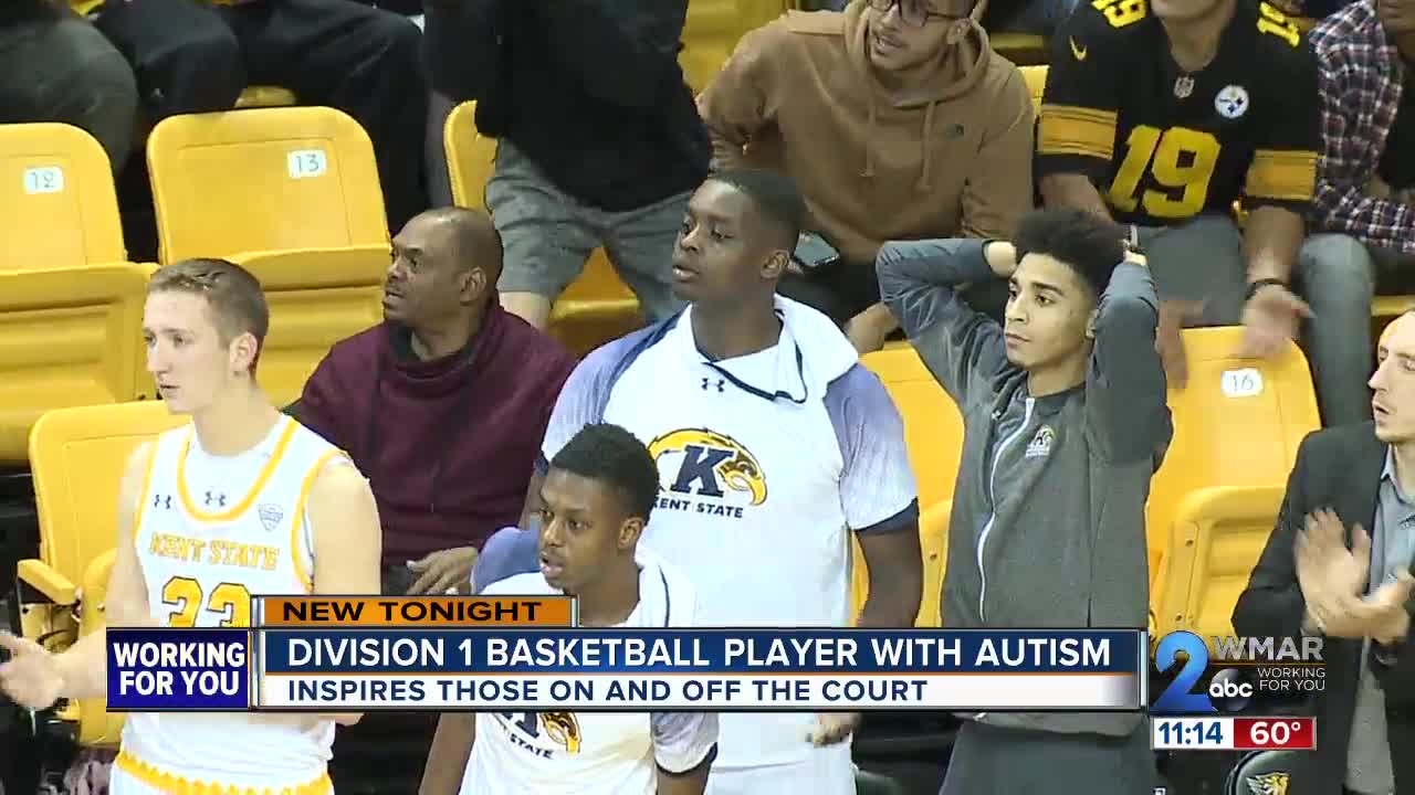 Division 1 basketball player with autism inspires many