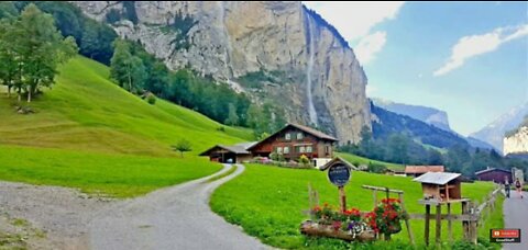 The beautiful nature in Switzerland - the paradise of the earth