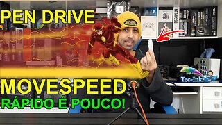 Movespeed USB 3.2 Esse É Sem Dúvida O Pendrive + Rápido Do Mundo Teste Real De Desempenho Na Prática