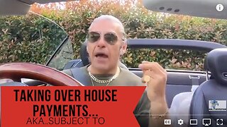 SUBJECT TO REAL ESTATE INVESTING (Taking over house payments and getting the deed)
