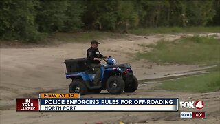 North Port Police enforce rules for off-roading