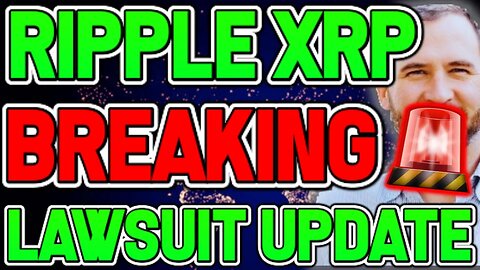 🚨RIPPLE XRP: NEW JUDGE RULING FOR SEC LAWSUIT!! SHOCKING NEWS!!
