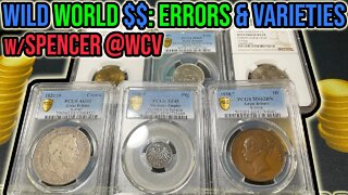 New Coin Collecting Discoveries: World Varieties (+Errors & Die Trial) - Cherrypicking Advice By WCV