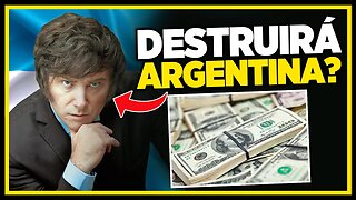 JAVIER MILEI: FIM DO BANCO CENTRAL E DOLARIZAÇÃO DA ARGENTINA! | Cortes do @MBLiveTV