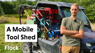 He Turned Our HONDA PIONEER 700 4X4 UTV into a MOBILE TOOL SHED — Ep. 119