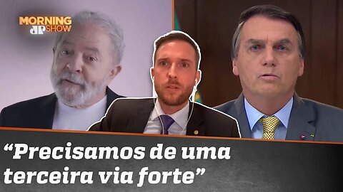 Como o Novo se posiciona entre Lula e Bolsonaro?