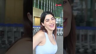 Nikki Tamboli Spotted at Airport #shorts #NikkiTamboli #viral