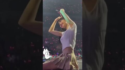 Famous Cute Chinese Girl Waves To Her Fans In Big Arena