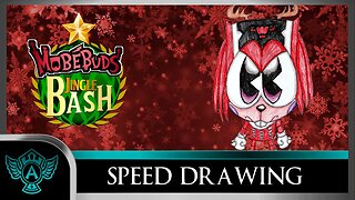 Speed Drawing: MobéBuds Jingle Bash - Knucodolph | A.T. Andrei Thomas 2022