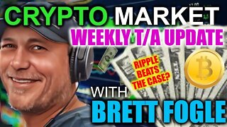 WILL IT BE RED OCTOBER FOR BITCOIN? ( XRP BEATS THE SEC? ) Weekly Crypto Market T/A With Brett Fogle