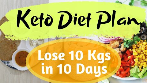 KETO Diet Plan to Lose Weight In Just 10 Days