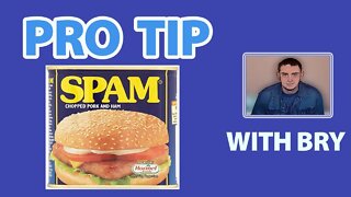 Avoid Spam email's