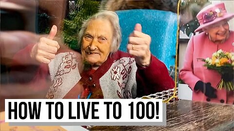 How to get to 100 years old: Grandma's advice on 100th birthday in lockdown!