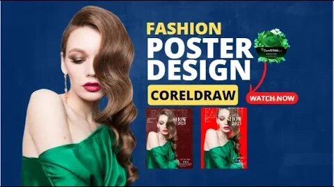 How to design a Fashion Poster in coreldraw | How To Design A Poster / Flyer Corel Draw Tutorial