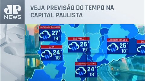 São Paulo tem previsão de chuvas fortes e risco de alagamentos nos próximos dias