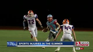 Staying ahead of summer sports injuries