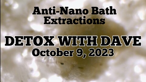 Detox With Dave (Oct 9, 2023)