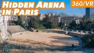 This is the Hidden Ancient Roman Arena in Paris (360/VR Tour)