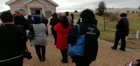 SOUTH AFRICA - Cape Town - Anncha Kepkey funeral (Video) (2HY)