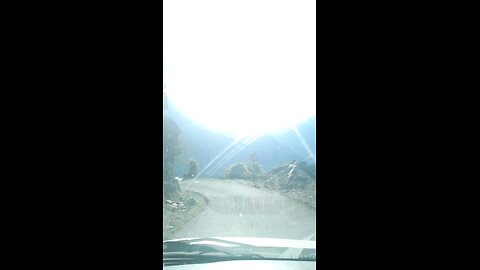 Driving in dangerous mountain #mountain #driving#viral