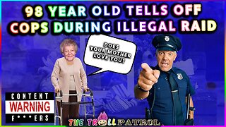 Cops Illegally Raid The Home Of A 98 Year Old News Paper Owner And Get An Ear Full