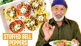 Tribal People Try Stuffed Bell Peppers For The First Time!