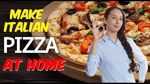 How to make Italian Pizza at home | Spicy and Cheesy | Homemade Italian Pizza Recipe