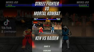 Street Fighter vs Mortal Kombat, Ken vs Raiden. Parte 1