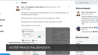 Claims of rampant voter fraud in Michigan don't hold up to scrutiny