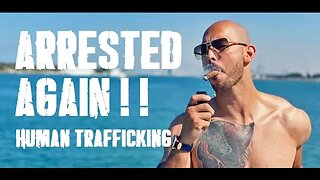 Andrew Tate ARRESTED AGAIN for human trafficking !!