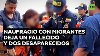 Un muerto y dos desaparecidos en el naufragio de un barco con migrantes en el Caribe