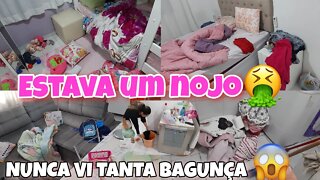 MAIS DE UMA SEMANA SEM FAXINAR A CASA🤮 QUE NOJO ||CHEGA CANSEI || FAXINA COMPLETA