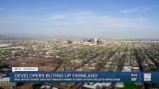 Real estate taking over farmlands