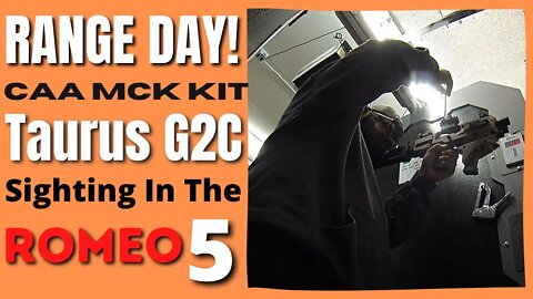 Range Day/ - Sighting in the Taurus G2C with MCK Micro Conversion Kit