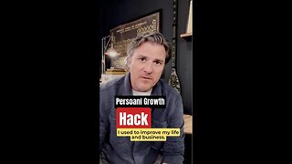 🔥 My Best Personal Growth Hack #growthhacking