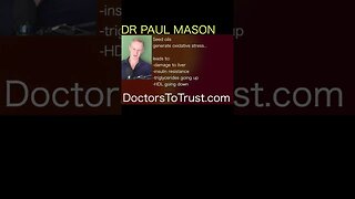 DR PAUL MASON | LDL becomes damaged by: 1. veggie oils [seed oil] & 2. high blood sugar!