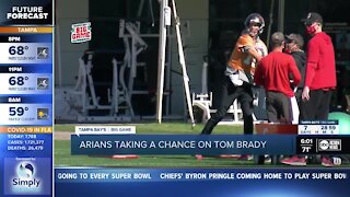 Arians talks about taking chance on Tom Brady