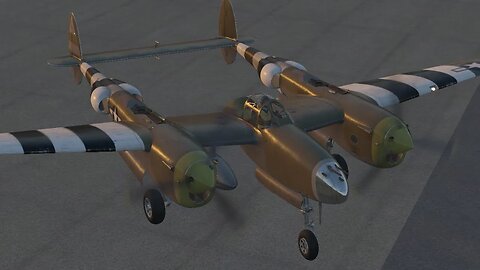 Flying Classic Aircraft in VR. The P-38 Lightning.