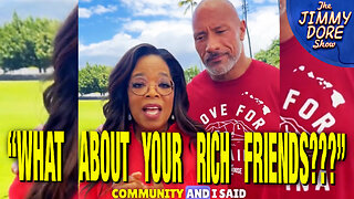 Internet SCORCHES Oprah & The Rock Over Maui Charity Appeal