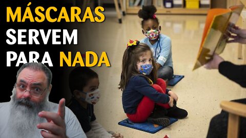 Estudos mostram o óbvio: Máscaras servem para nada