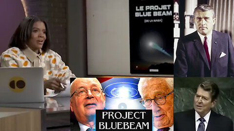 Project Blue Beam | "The Fourth Step of Project Blue Beam Was Going to Use Various Technologies to Convince People That Alien Invasions Were Taking Place." - Candace Owens + Mainstream Media Pushing an Alien Narrative?