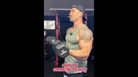 💪 Bicep Finisher: Supinated Hold and Curls 💪