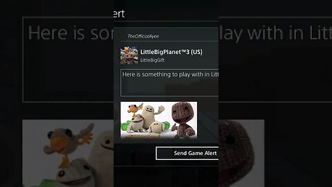 LittleBigGift Feature on PlayStation 5 #littlebigplanet #playstation #lbp