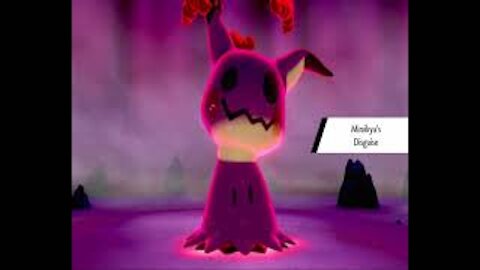 Pokemon Sword & Shield - Dynamax Mimikyu Max Raid Battle Gameplay