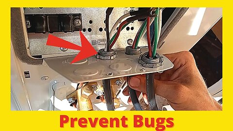 Prevent Wasps From Getting Into Wiring Mini Split
