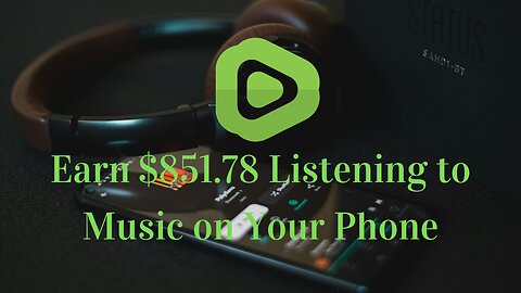 Earn $851.78 Listening to Music on Your Phone for FREE in 2024⚠️