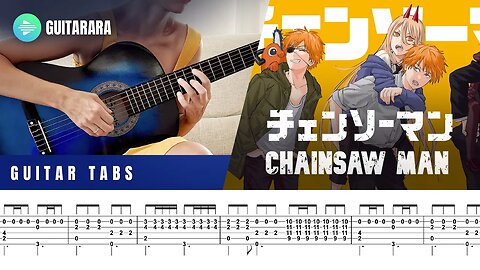 Kick Back - Chainsaw Man Opening | Classical Guitar Cover | GUITAR TABS/SHEET