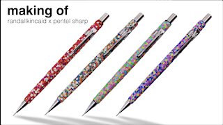 making of randallkincaid x pentel sharp mechanical pencils